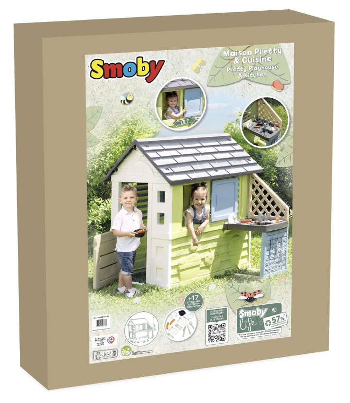 Smoby Life Spielhaus Pretty mit Küche